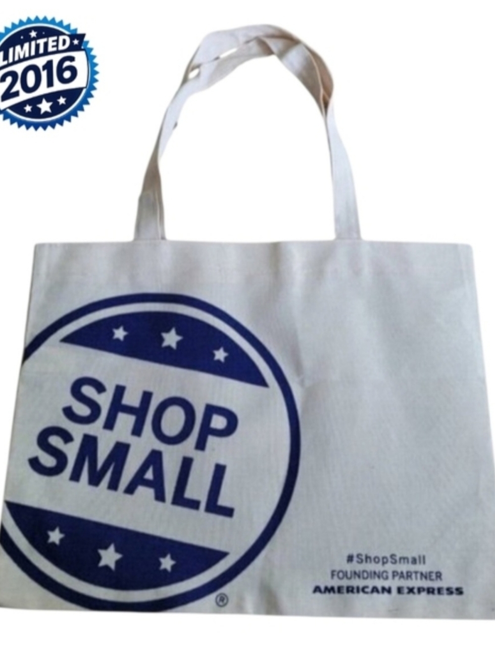 Opening Ceremony Shop Small Tote Bag 2016 White Blue Limited Edition Amex Rare